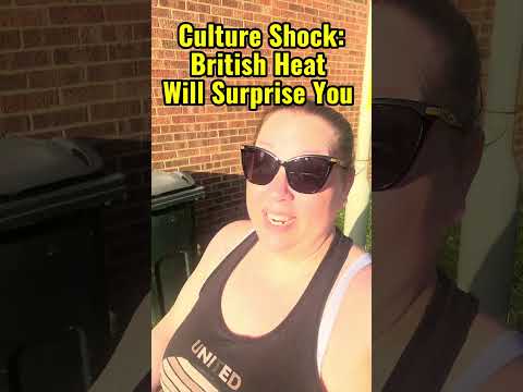 Why British heatwaves are actually terrifying #ukweather #cultureshock #expatlife thumbnail