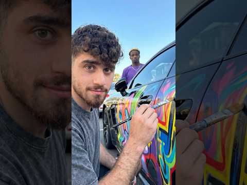 اذا بعطيك 5000$ بتخليني ارسم عالسيارتك؟ thumbnail