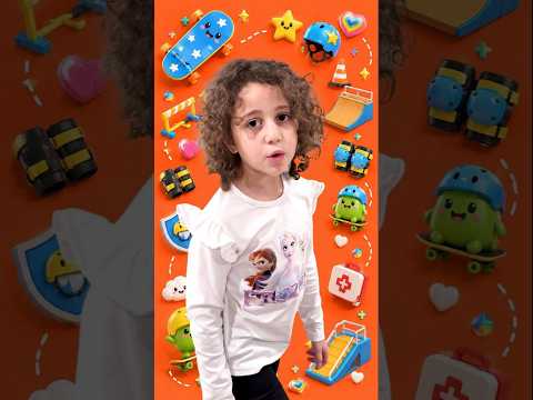 No Skateboard Inside!  | Sierra Teaches Rhia Safety thumbnail