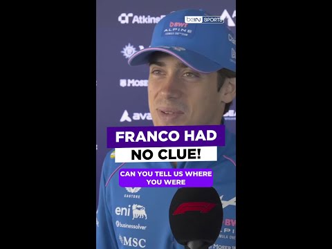 Colapinto finds out he’s P7 at #MiamiGP... from a fan? ? #francocolapinto #CanadianGP #F1 thumbnail
