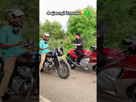 4 aajaengi itne me to😂✅ #hayabusa #bikers #superbikes #bike #automobile thumbnail