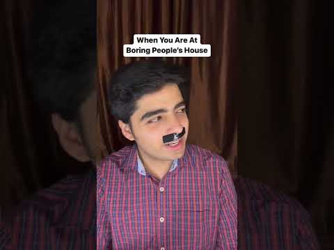 When You Are At Boring People’s House 😒 पकाऊँ लोगों के यहाँ दावत 😂🥲 #shorts #nitinadvani thumbnail