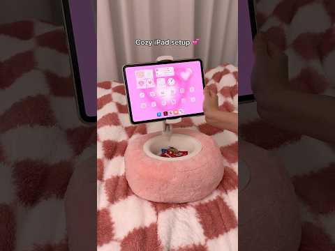 Cozy iPad setup 💗 | iPad accessories | reading setup thumbnail