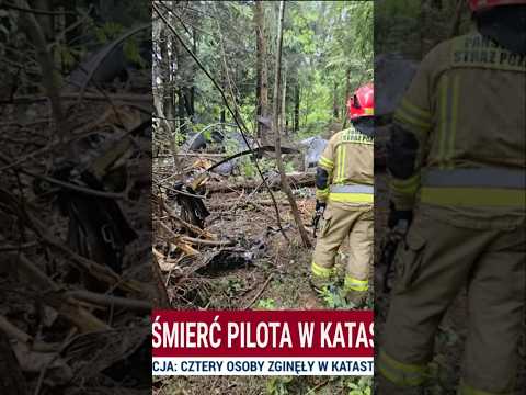 Tragedia w Małopolsce – wypadek i katastrofa śmigłowca w okolicach góry Lubogoszcz thumbnail