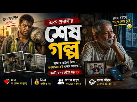 প্রবাসের শেষ গল্প ? | ৩০ বছরের ত্যাগের পর একাকীত্ব | Emotional Short Film Bangla thumbnail