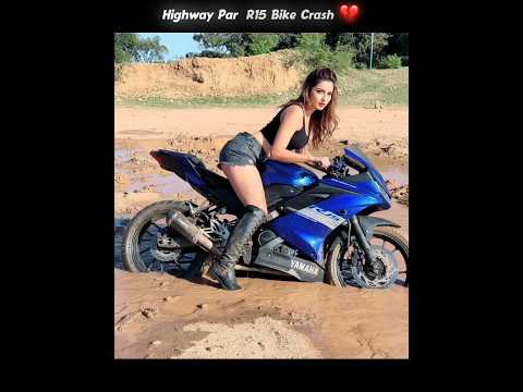 Highway Par R15 Bike 💔 Crazy Reaction | Bike Tood Gaya 😭 Live Accident thumbnail