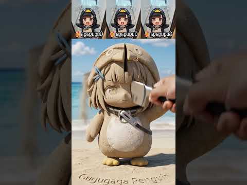 They cut the sandy Gugugaga #gugugaga thumbnail
