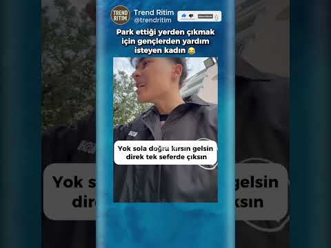 Park Ettiği Yerden Çıkamayınca Yardım İsteyen Kadın ?? thumbnail