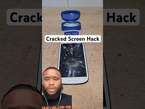 @Bl.07860 HOW TO FIX YOUR CRACKED PHONE SCREEN!? #shorts thumbnail