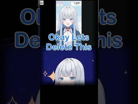I want to delete my debut stream!!!! #vtuber #shorts #yotoclips thumbnail