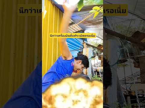 นึกว่าเครื่องบินที่แท้ระเบิดหรอเนี่ยเรียบร้อยพี่มีนน้องอันซีนช่วยพ่อด้วย? #บังเอิญเจอ #funny thumbnail