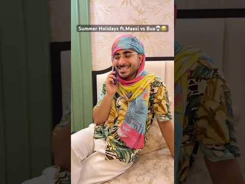Maasi vs Bua(part-8)💀😂| Summer holidays| #chetanmonga #comedy #shorts thumbnail