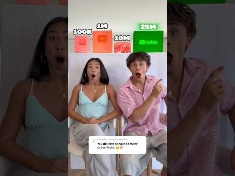 SUBSCRIBE FOR 7 YEARS OF GOOD LUCK! 🍀😅 | Cadel and Mia #funny #couple #shorts thumbnail