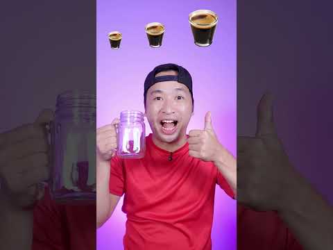 Minum Kopi Jelly Kecil, Sedang, Besar☕ #asmr #mukbang #makansesuaiemoji #videomakan #videolucu thumbnail