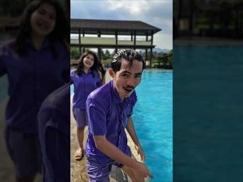 ade bisa masuk di lubang ban ??? #trandingshorts thumbnail
