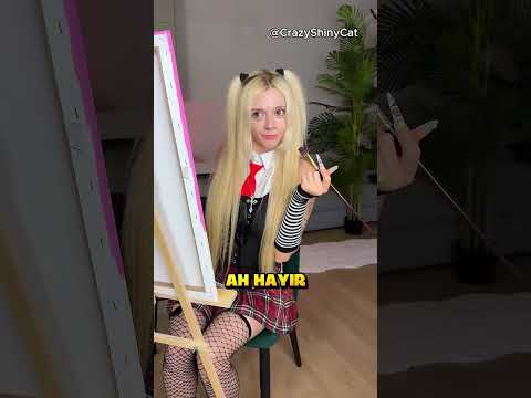 Kedisinin Portresini Çizemeyeceğini Sonunda Anladı.. ❗🐱 (CrazyShinyCat /YT) thumbnail