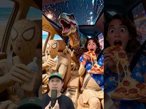 MAMA TAKUT ADA DINOSAURUS DI MOBIL‼️😱 @MinionsJ #remix #dubbing #trending thumbnail