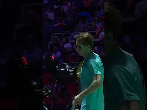 So quick on the feet! #shorts #badminton #BWF thumbnail
