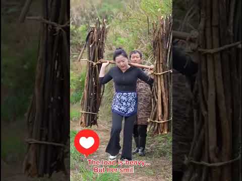 The load is heavy...but the heart is light. #short,#kindness,#help,#love thumbnail