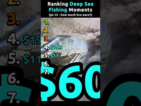 Ranking Deep Sea Fishing Moments Pt.13 | How much cash did he earn? #offshore thumbnail