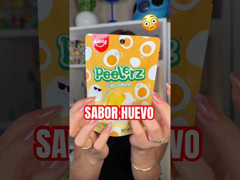 Gomita PELABLE sabor HUEVO!😳🍳❤️ #hellomon #juguetes #abriendojuguetes thumbnail