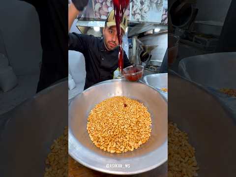cashew with Pomegranate flaver recipe🥜🔥 #fruits #cooking #recipes #shorts thumbnail