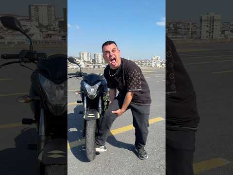 Ayağım Motosikletin Jantına Sıkıştı #shorts thumbnail