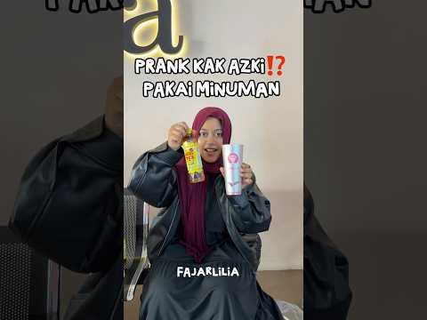 PRANK MINUMAN KE AZKI⁉️ #dramangakak thumbnail