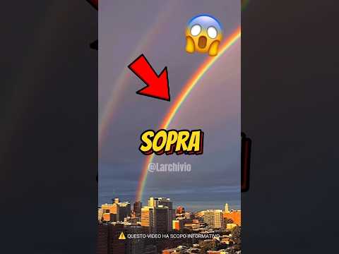 PERCHÉ STANNO 2 ARCOBALENI? 😱🌈 #curiosità #informative thumbnail