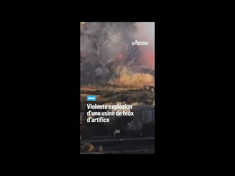 Violente explosion d'une usine de feux d'artifice à Malte thumbnail