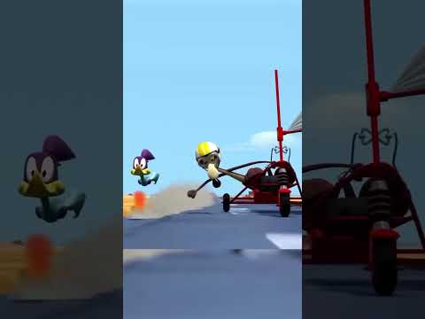¡CARRERA del Coyote contra el Correcaminos!🏁⛵️ #shorts thumbnail
