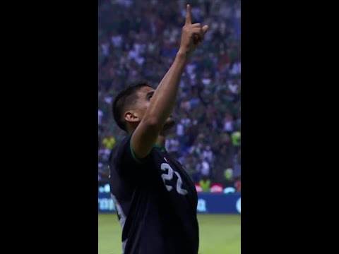 ¡Golazo del Memote para el 2-0 de México! #shorts thumbnail