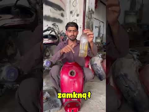 Naprawił bak bez kupowania nowego 😲🏍️ thumbnail