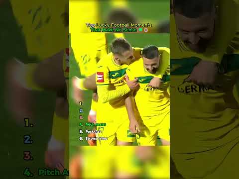 Top Lucky Football Moments That Make No Sense ?? thumbnail
