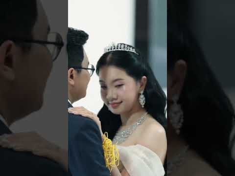 A Moment of Pure Joy and Connection ❤️ #wedding #cambodia #weddingdress #facebookviral thumbnail