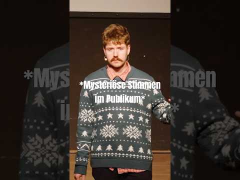 Das war sehr unheimlich ? #comedy #mysteriös #österreich #crowdwork #kabarett thumbnail