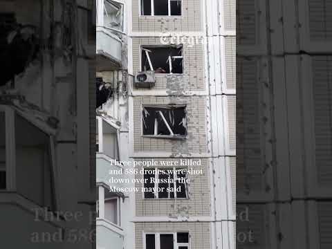 Ukraine launches biggest attack on Moscow in a year thumbnail