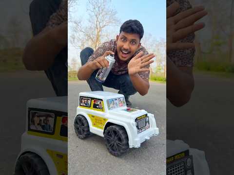 Police Car & Thar Colouring Shorts thumbnail