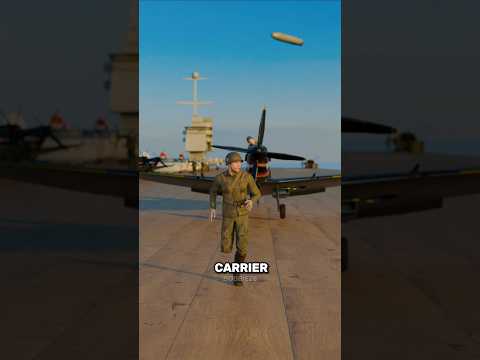 How A Plane Land On An Aircraft Carrier 😱 thumbnail