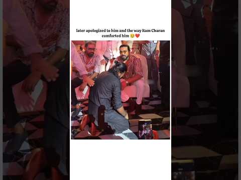 this is so heartwarming 🥹❤️ #ramcharan #janhvikapoor #shortsfeed #shorts thumbnail