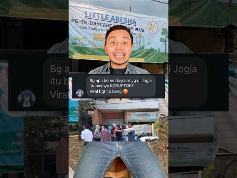 Daycare Jogja itu bosnya KORUPTOR? #shorts thumbnail