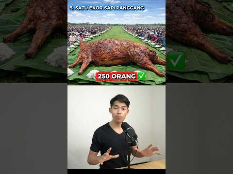 Berapa banyak orang untuk menghabiskan makanan ini? #shorts thumbnail