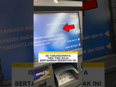 isi tabungannya tiba tiba saja bertambah sebanyak ini ❗ #videoviral thumbnail