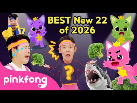 [BEST 22] Kids’ Favorite NEW Episodes | 2026 Compilation | Pinkfong Official thumbnail