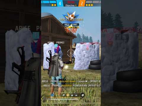 One bullet two kill ☠️?#impossible #freefire #views #viralvideo #downchannel #raiestar #trickonetap thumbnail