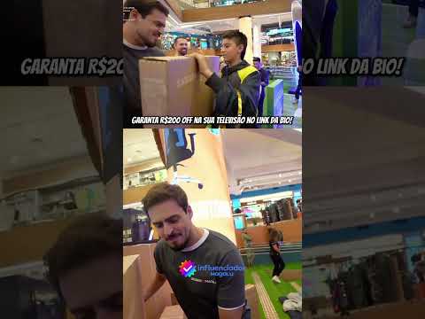 Jon Vlogs deu uma TV pra ele assistir a copa… #jonvlogs #magalu #influencermagalu #viral  thumbnail