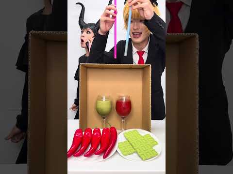 Sion princess Spicy Chili Peppers vs Matcha Cardboard Box Challenge thumbnail
