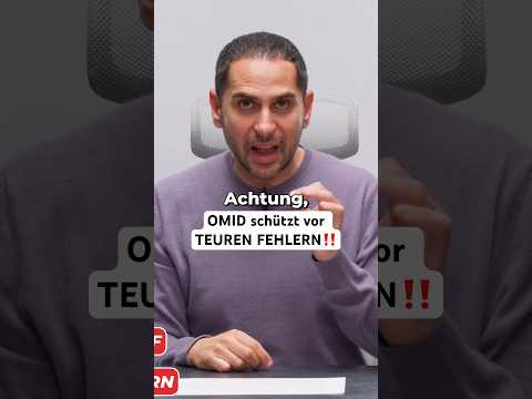 Dieser Tipp von Omid kann dich vor einem teuren Fehler bewahren! thumbnail