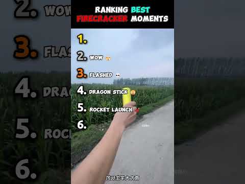 Ranking Best Firecracker Moments #best thumbnail