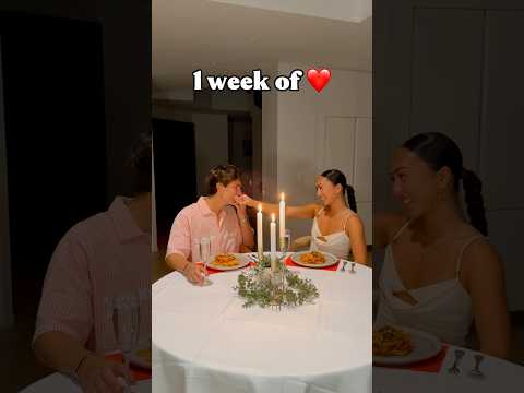 1 WEEK VS 1 YEAR OF ❤️ COMMENT FOR 7 YEARS OF GOOD LUCK! ?? | Cadel and Mia #funny #couple thumbnail